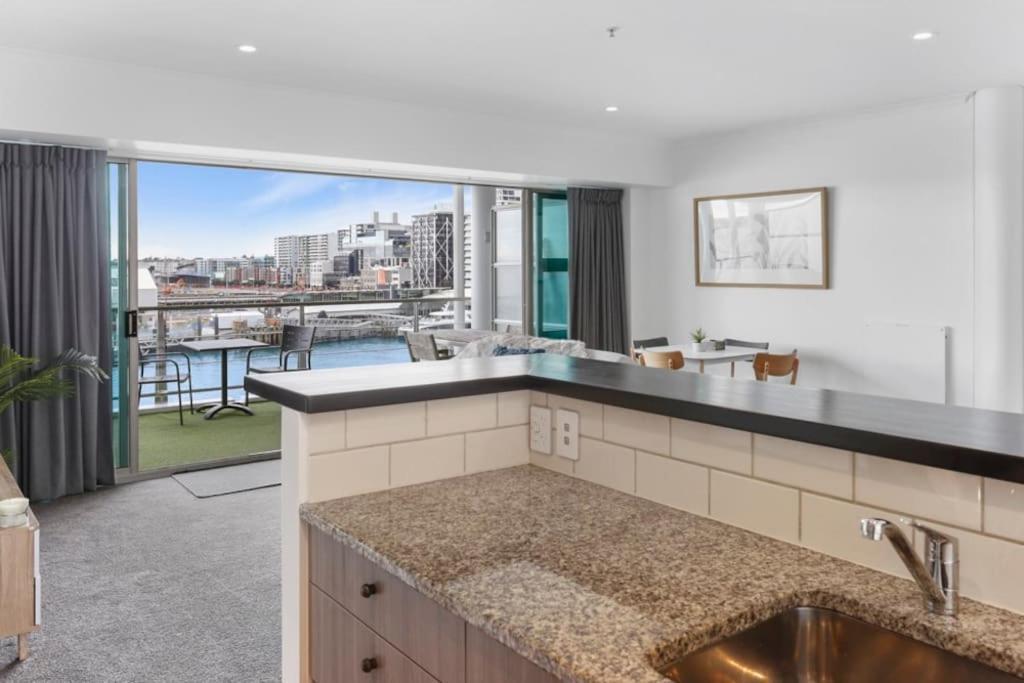 Newly Refurbished Waterfront Apartment! 3320 Auckland Exterior foto